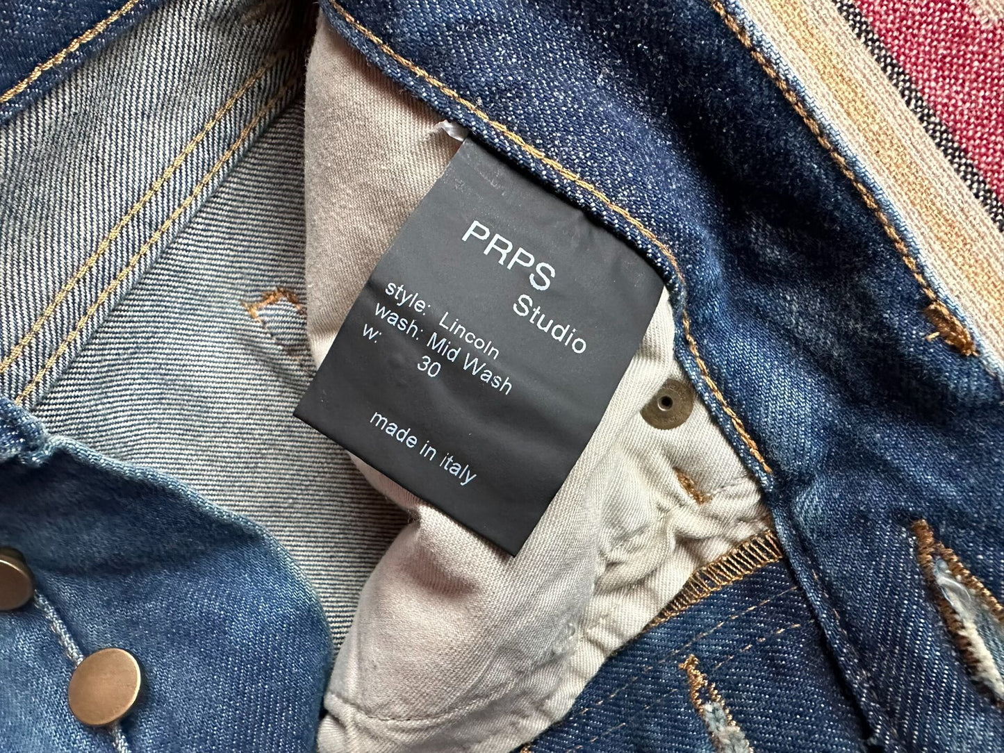 Prps Lincoln Mid Wash Jeans for Men