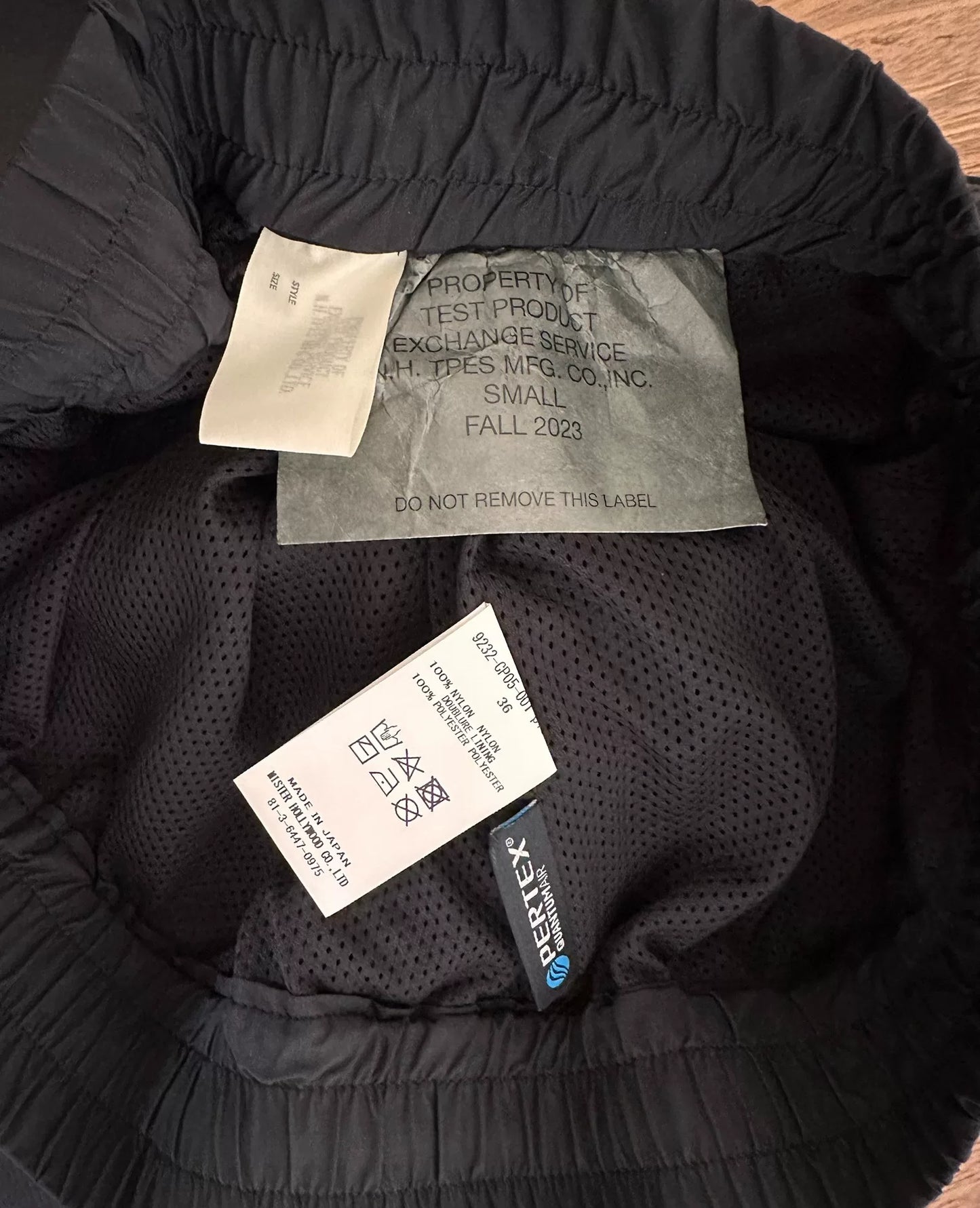 N.HOOLYWOOD Black Track Pants Size 36