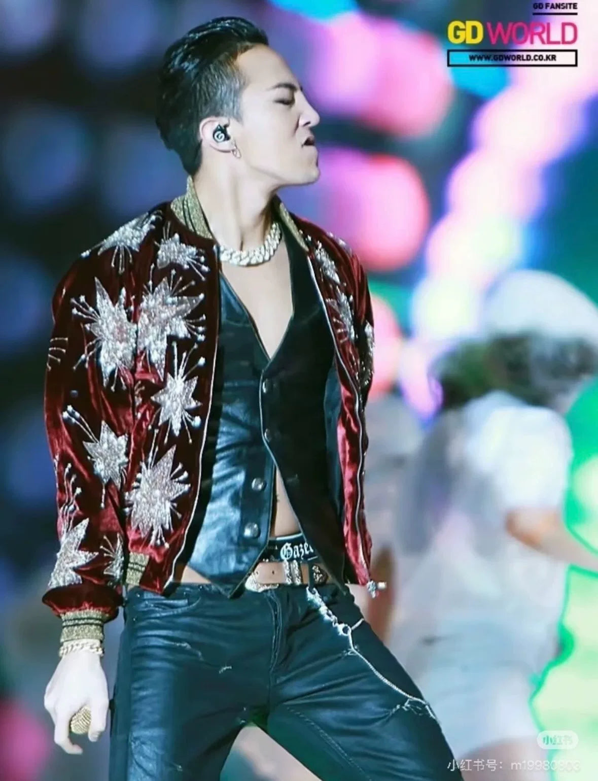 Saint Laurent Starburst Bomber Jacket