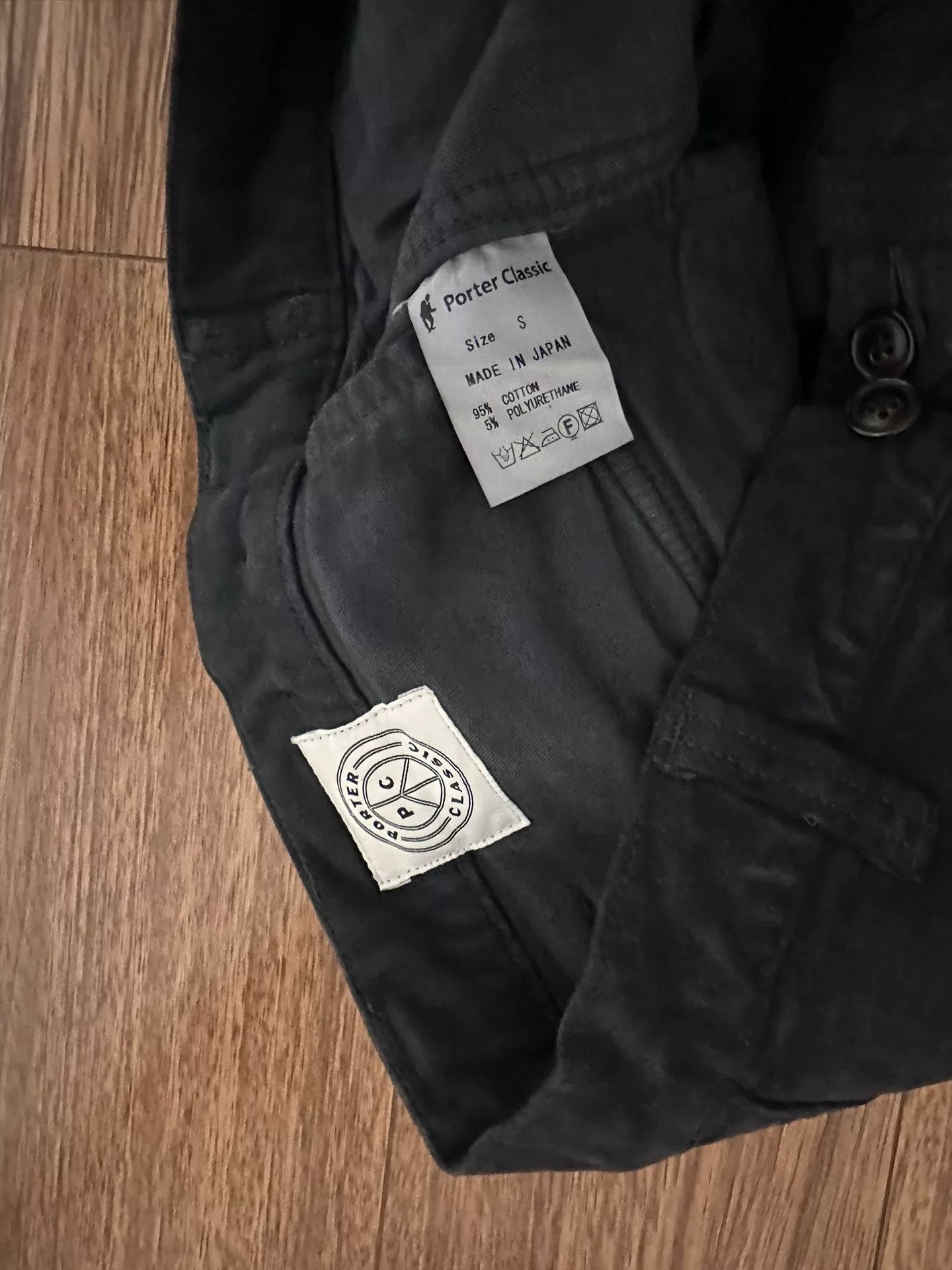 porter classic moleskin cropped work pants