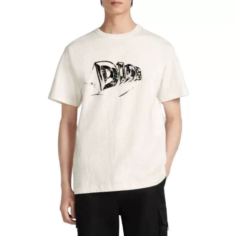 Dior Logo Short Sleeve Shirt for Men