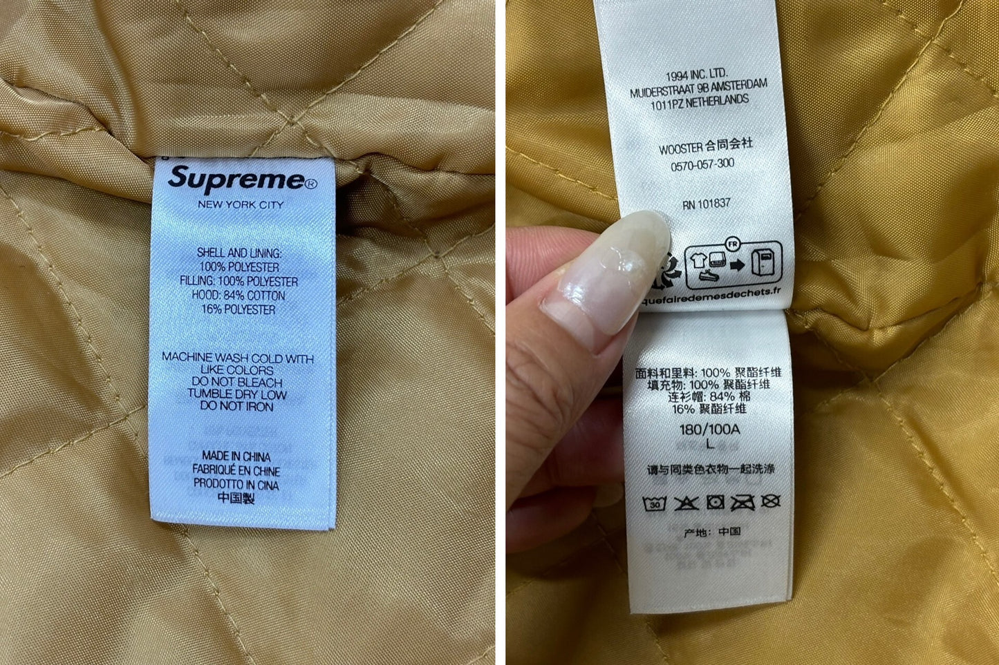 supreme leopard fleece zip up hooded jacket