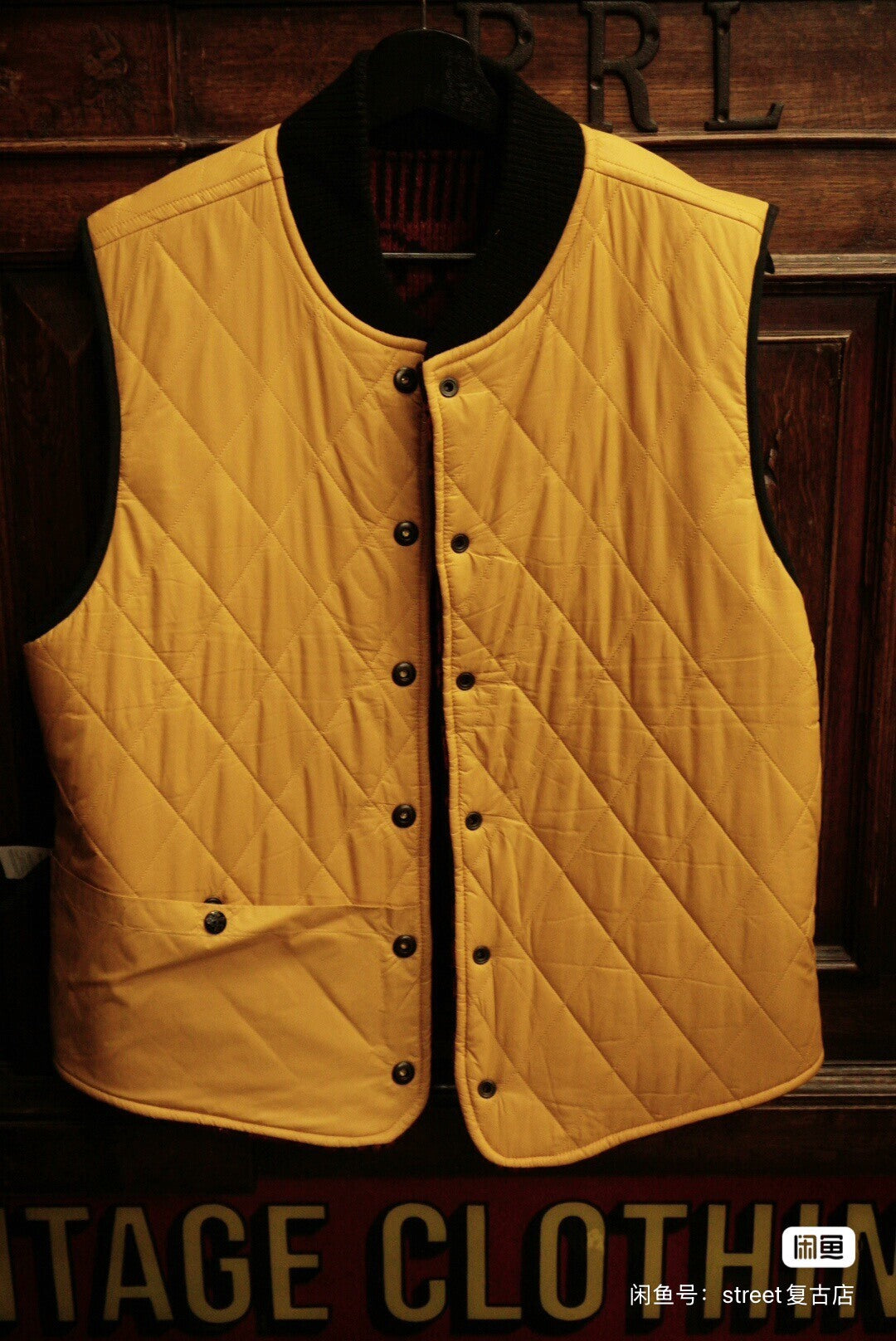 rrl southwestern jacquard knit vest size s