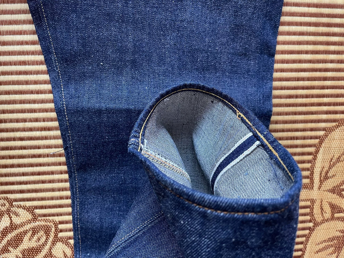 Warehouse Big W Twin Raw Denim Jeans