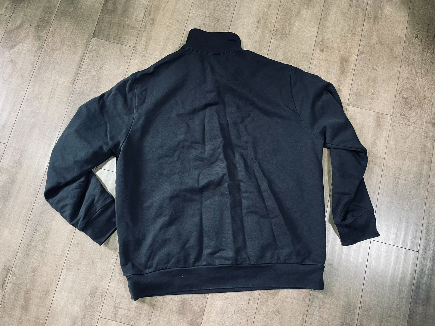 Ralph Lauren Black Embroidered Pony Zip Jacket