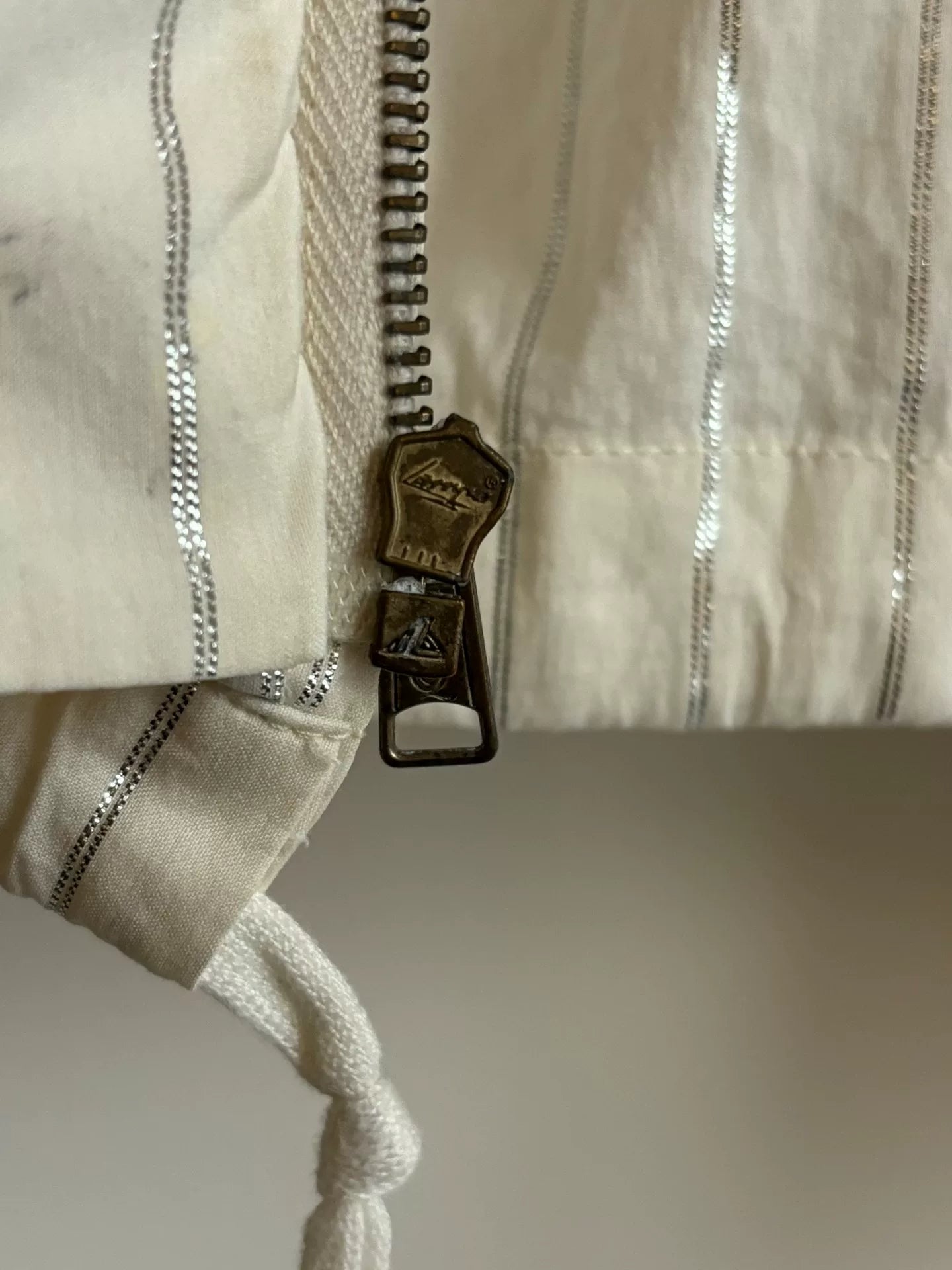 alexander mcqueen silver thread sheer jacket