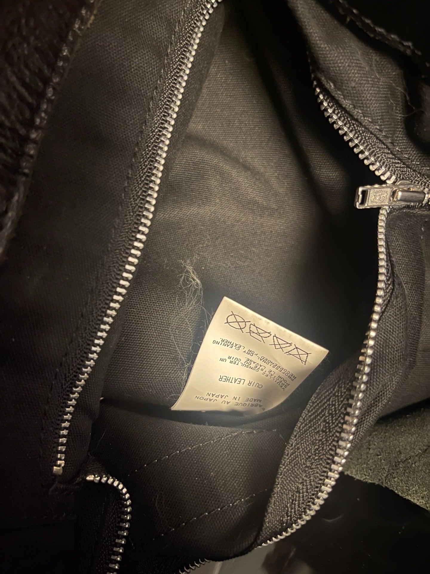 Yohji Yamamoto Pour Homme 20AW Zip Tote