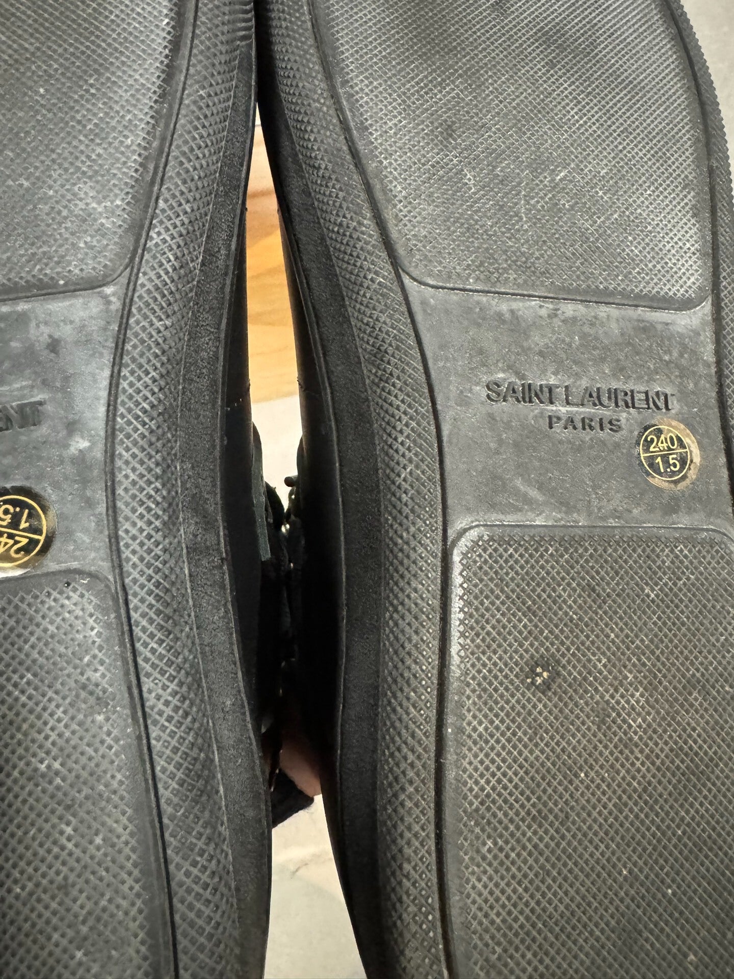 Yves Saint Laurent Rock High-Top Sneakers