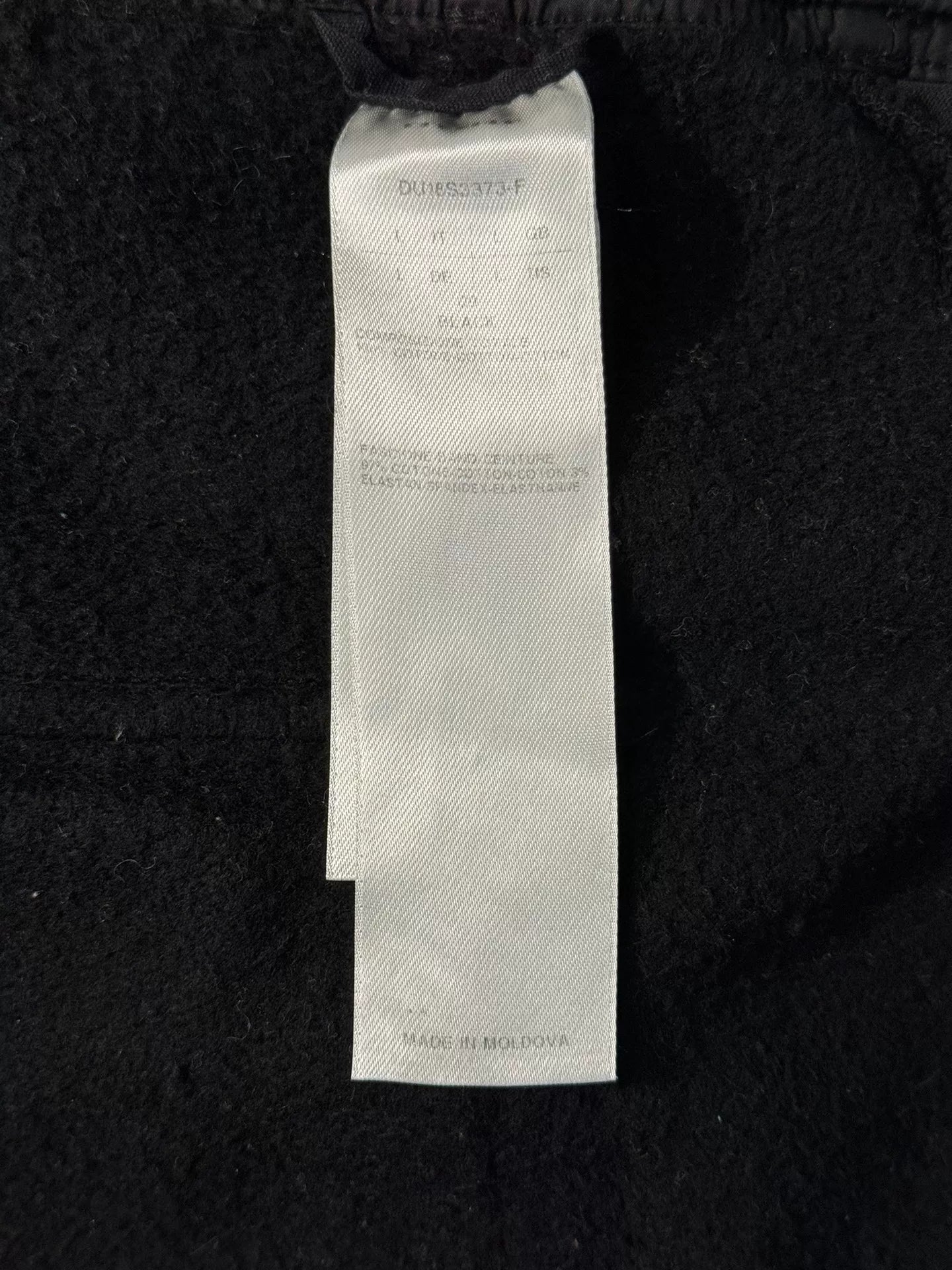 rick owens cropped black sweatpants for men