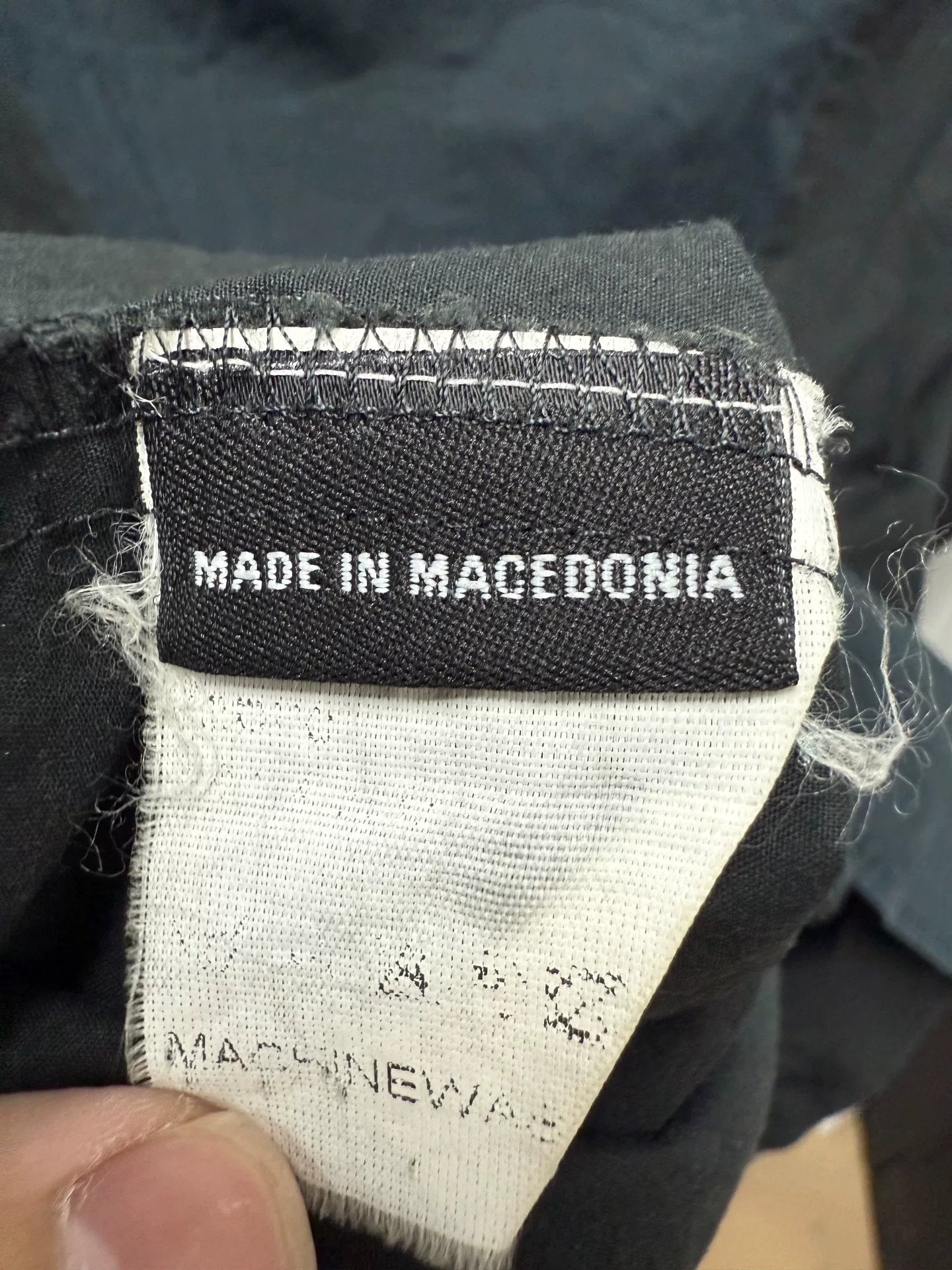 Raf Simons 08AW Spliced Shirt Size 52