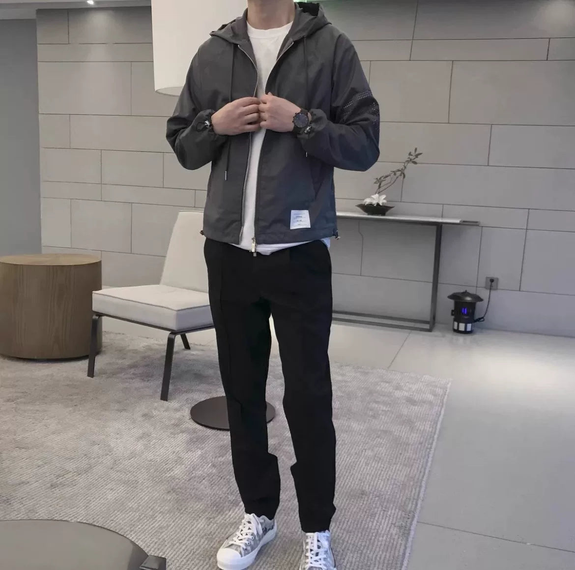 Dior Homme Drawstring Casual Pants