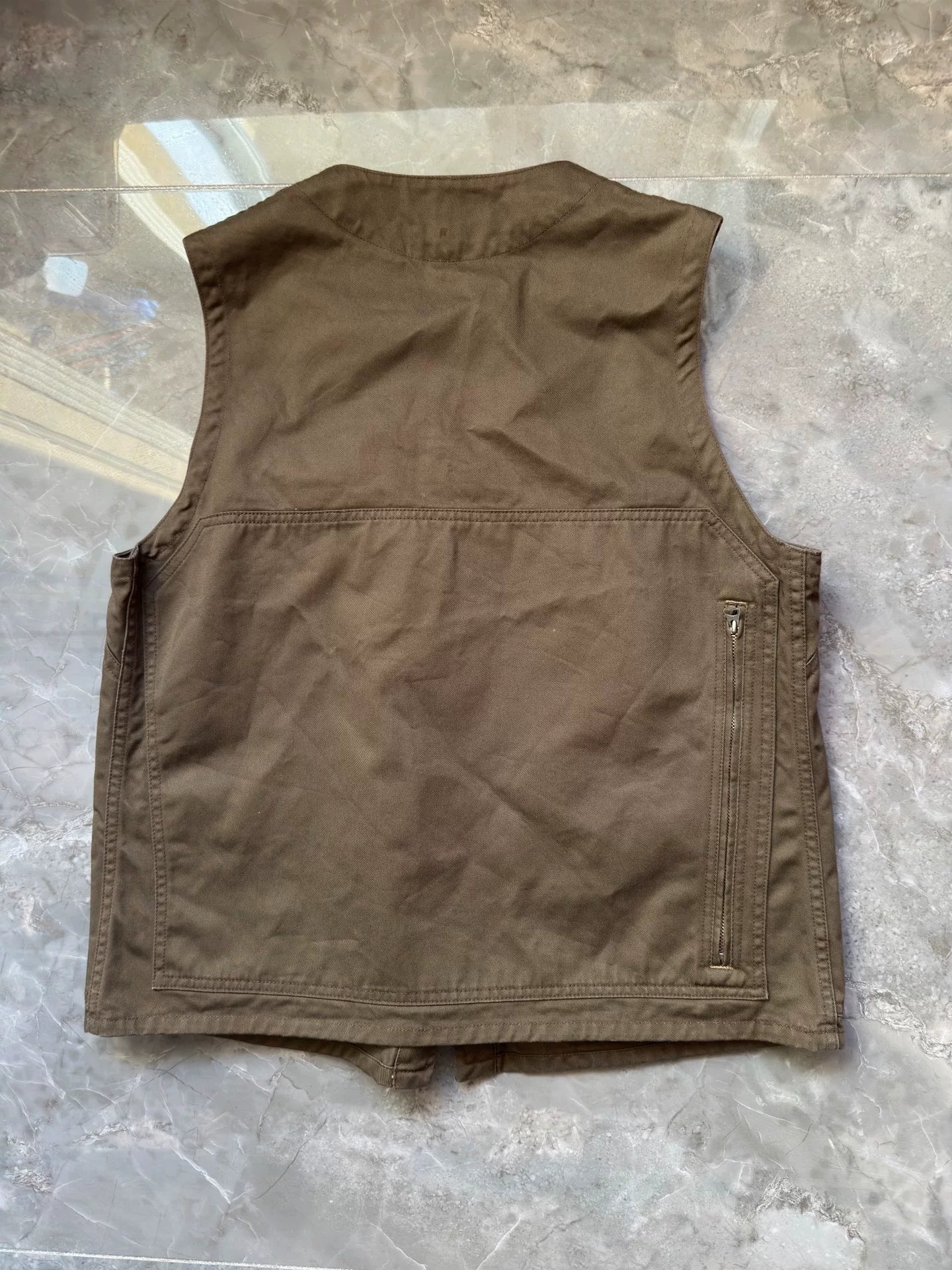Freewheelers Flight Vest in Olive Green