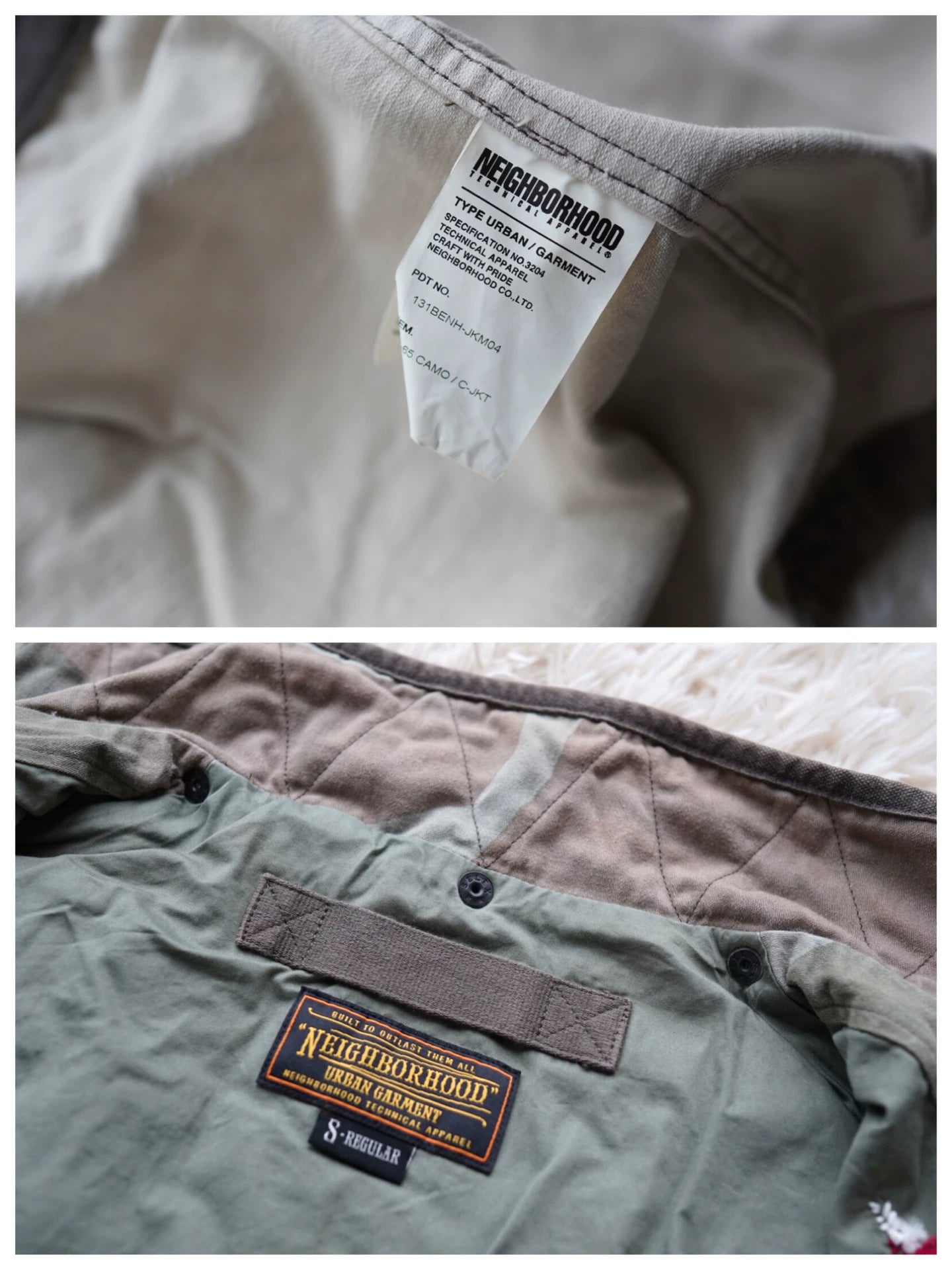Neighborhood M65 13SS Embroidered Jacket