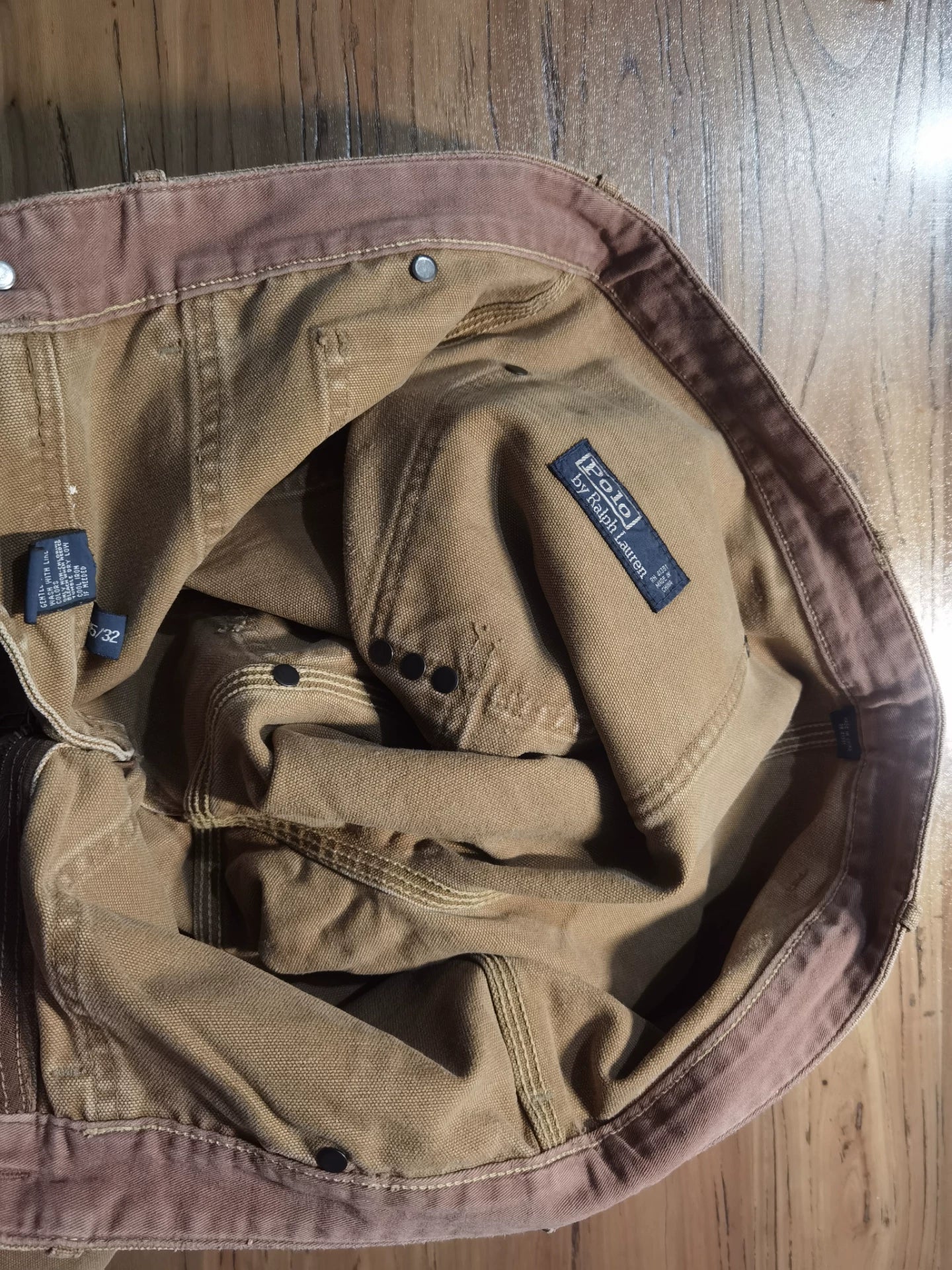 Ralph Lauren Distressed Utility Work Pants