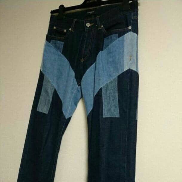 GIVENCHY Sea Blue Denim Jeans Pants