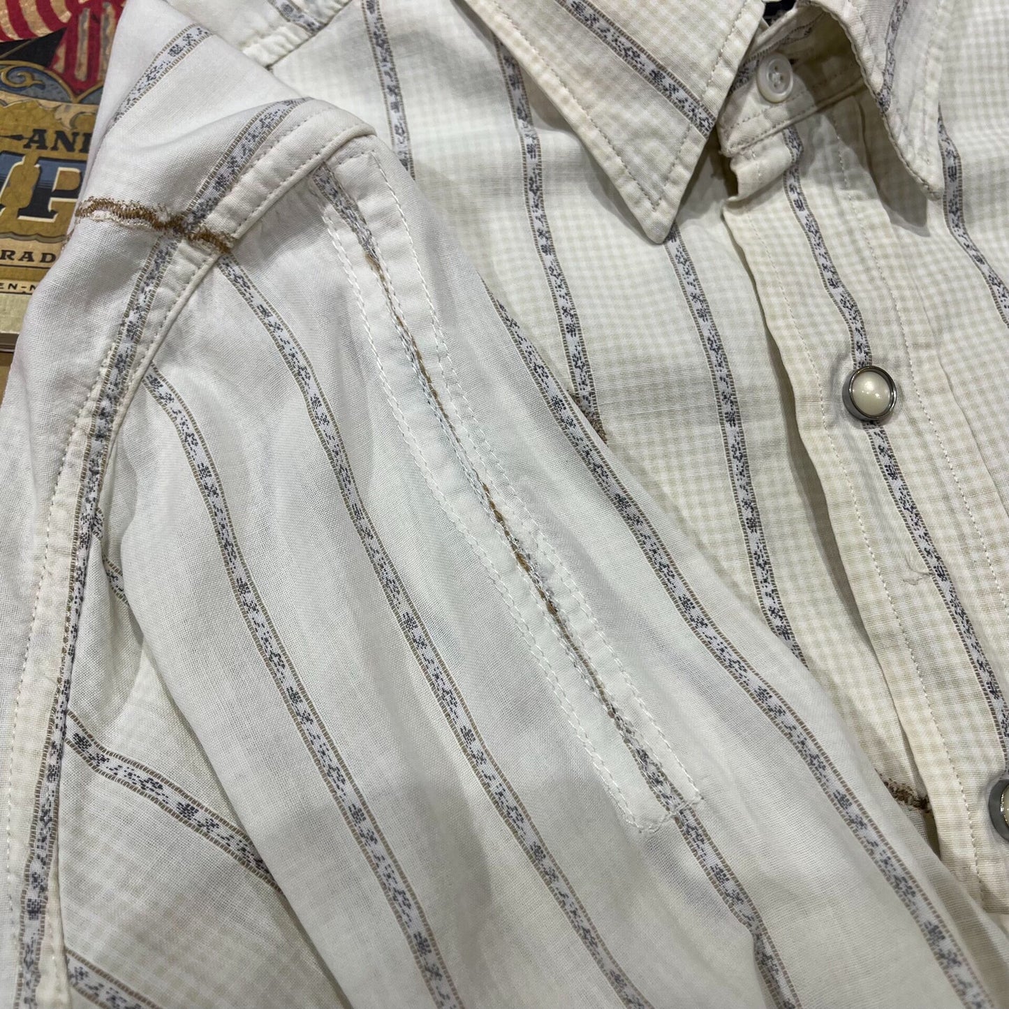 RRL Vintage Western Embroidered Shirt