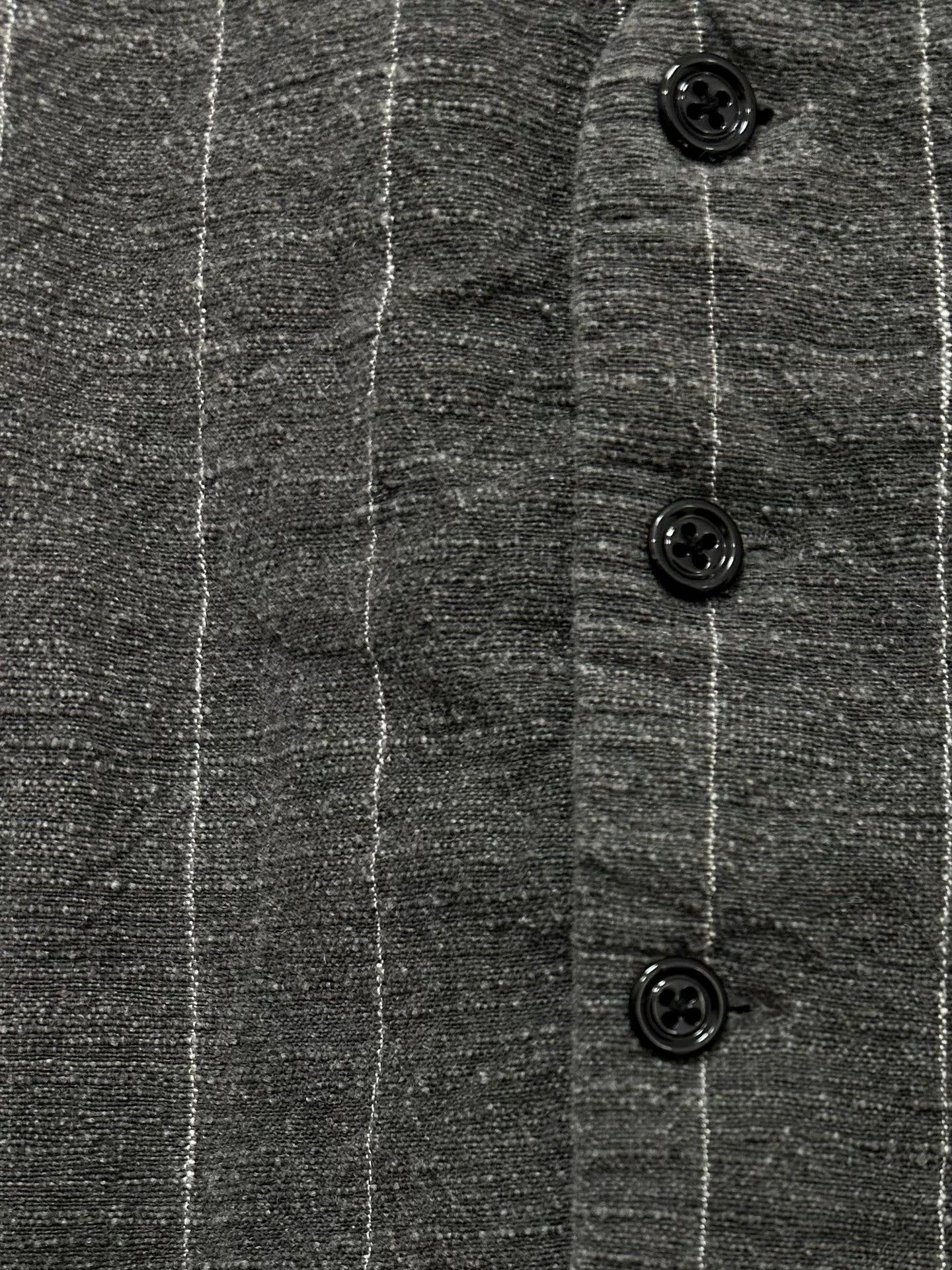 andrew driftwood silk wool vest