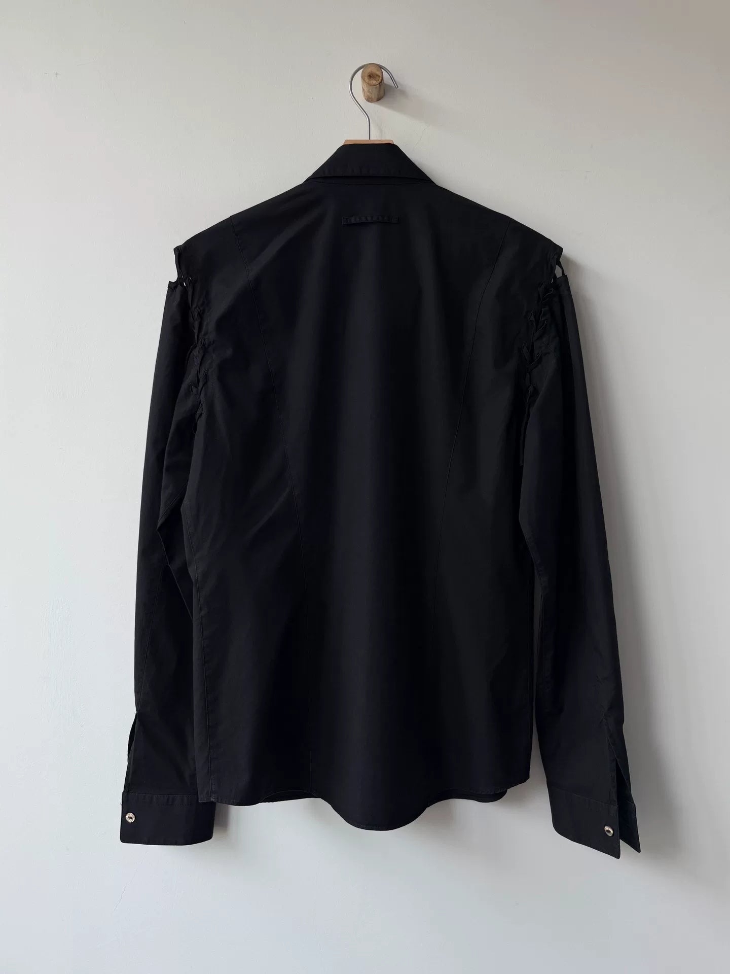 Jean Paul Gaultier Black Tie Detail Shirt