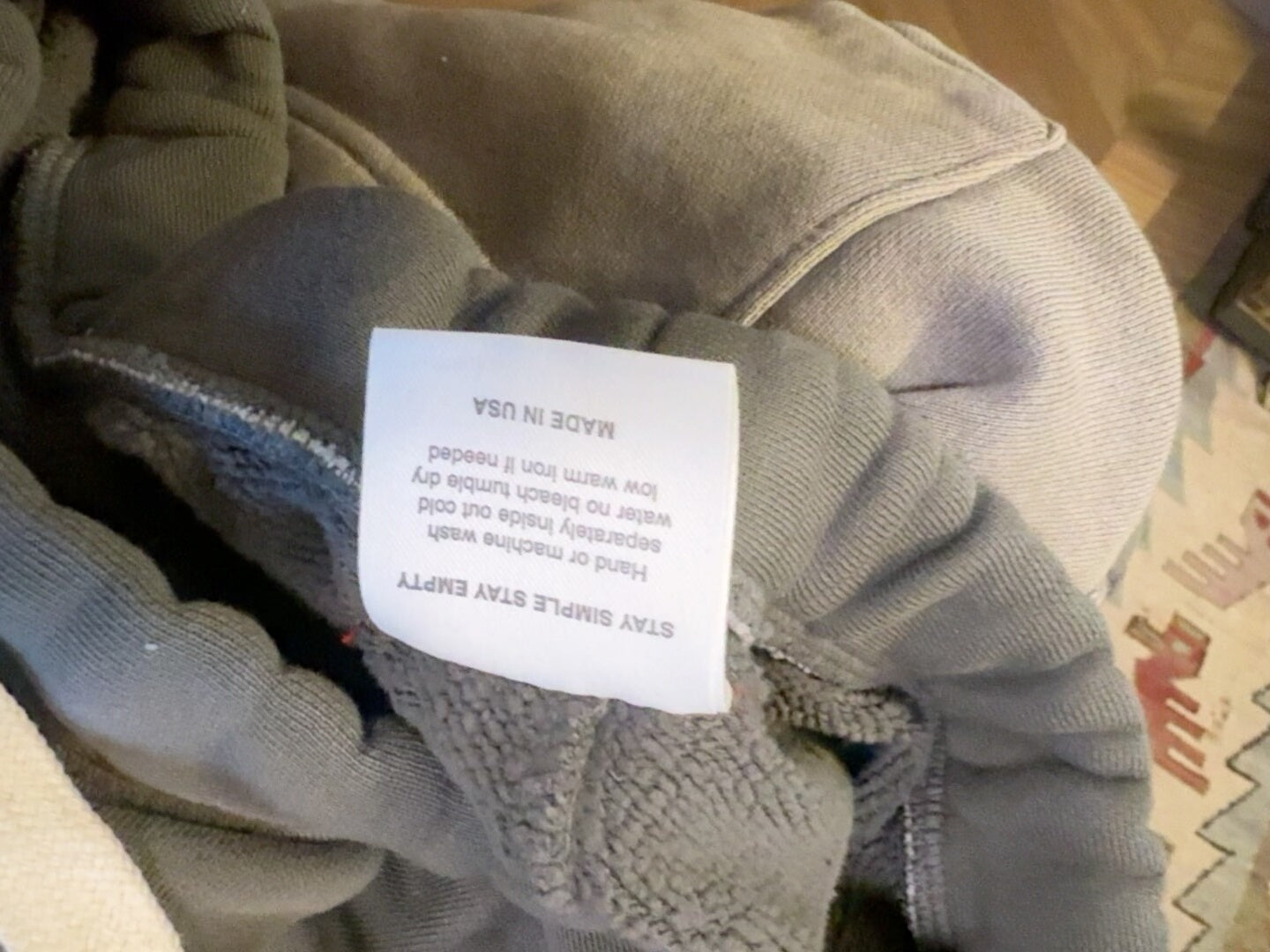 Aged Olive Green Mooji Sweats