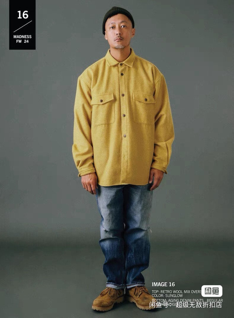 MADNESS Wool Mix Shirt