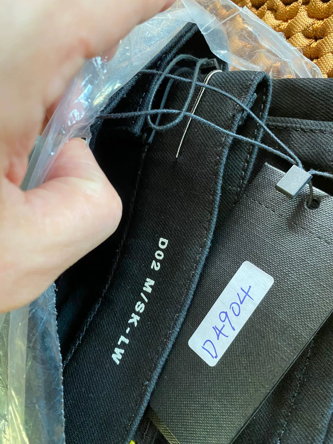 Saint Laurent SLP D02 Black Jeans
