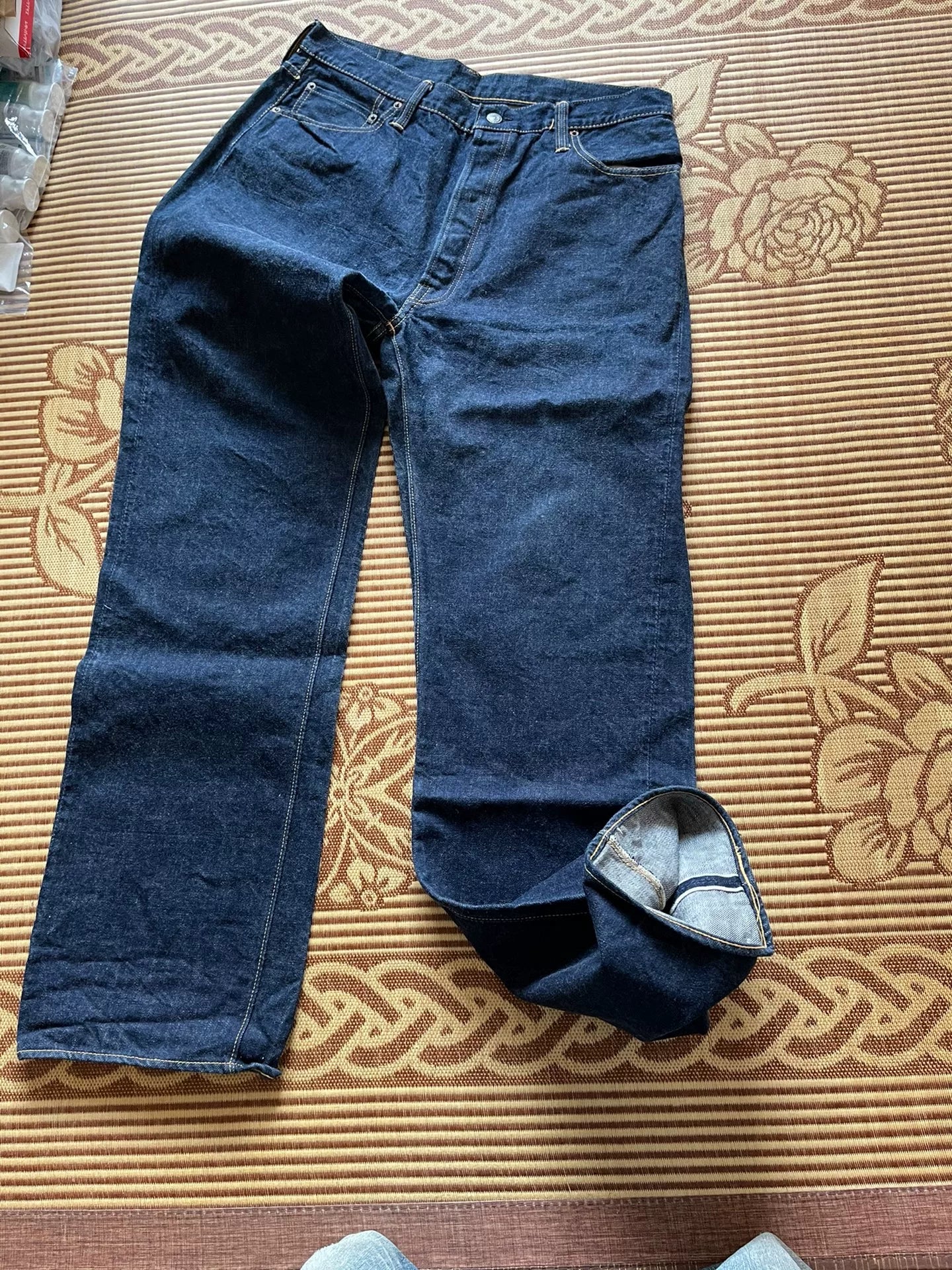 Levis Skull Limited Original Blue Jeans