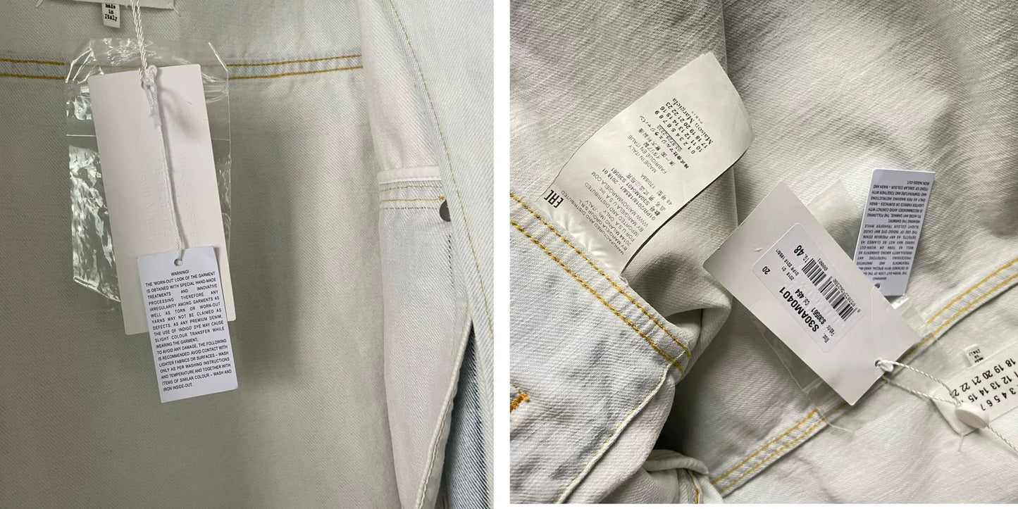 Maison Margiela Distressed Denim Jacket for Men