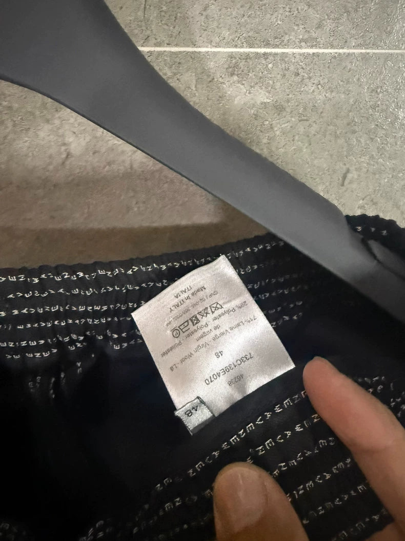 Dior Striped Casual Pants in Size 46