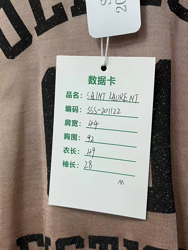 Saint Laurent Short Sleeve Tee