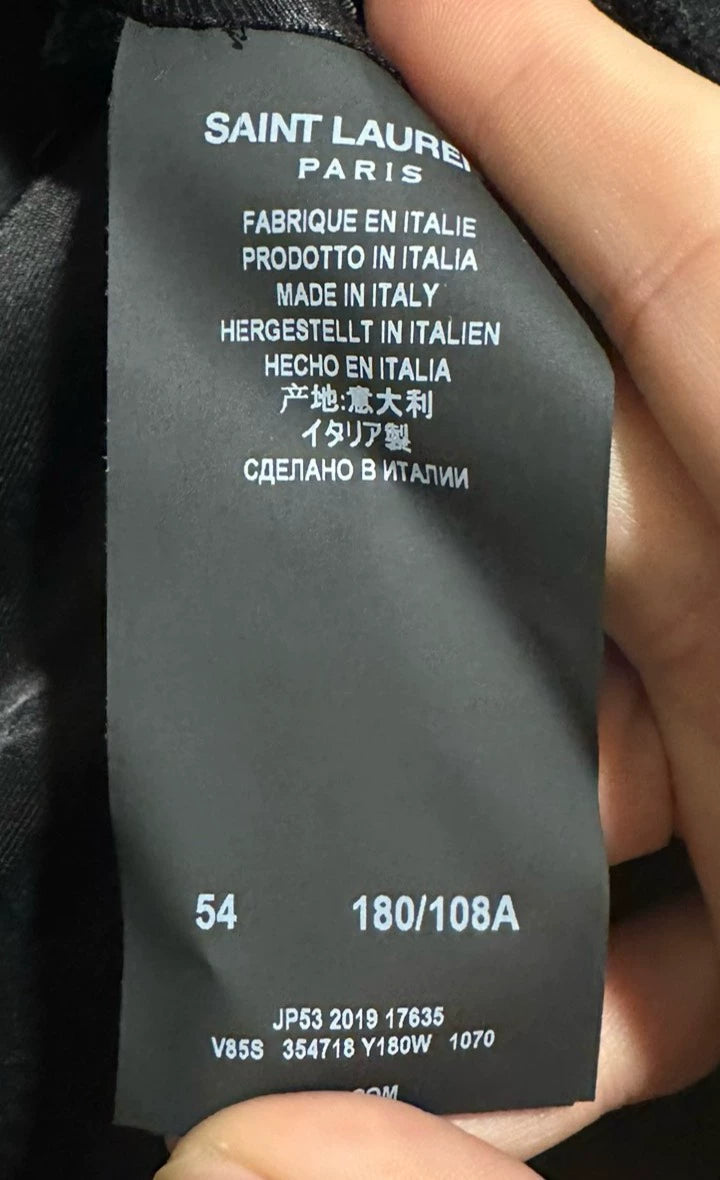 Saint Laurent Classic Black and White Jacket