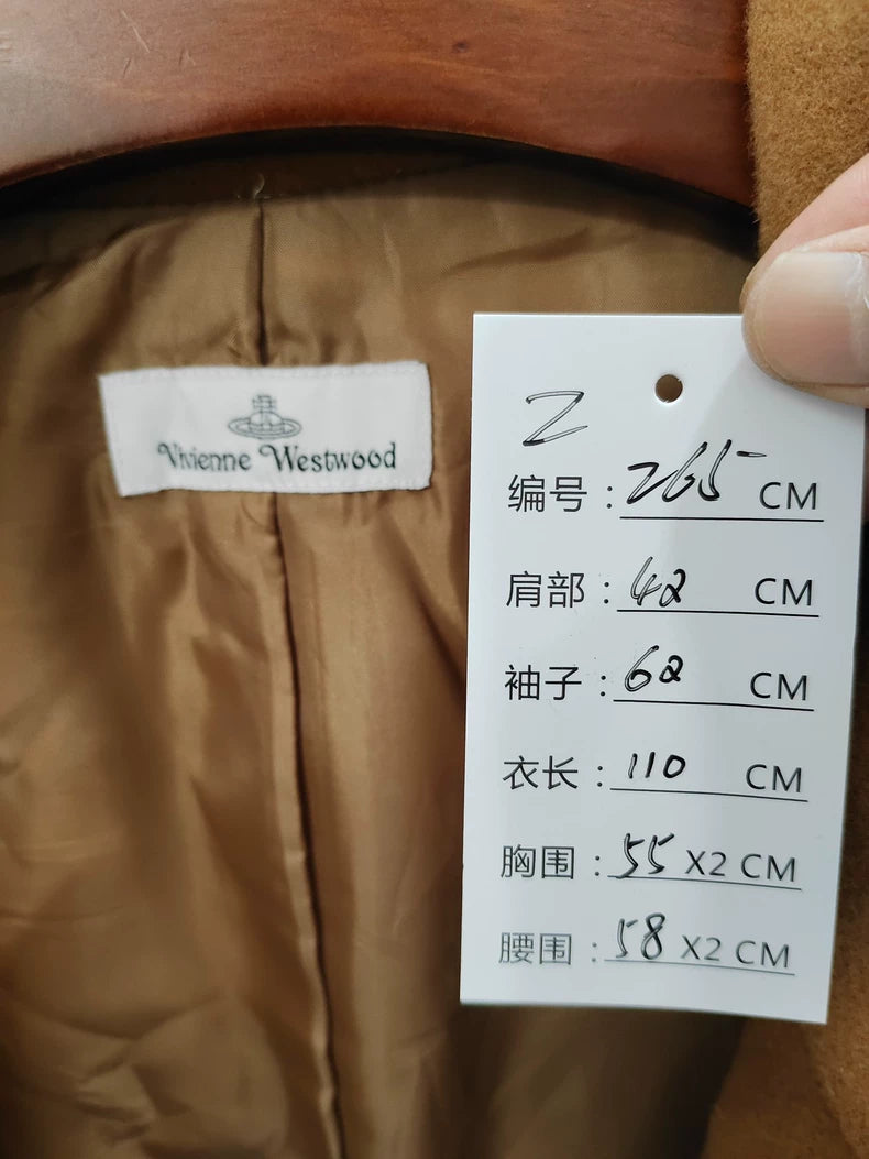 Vintage Long Alpaca Wool Coat