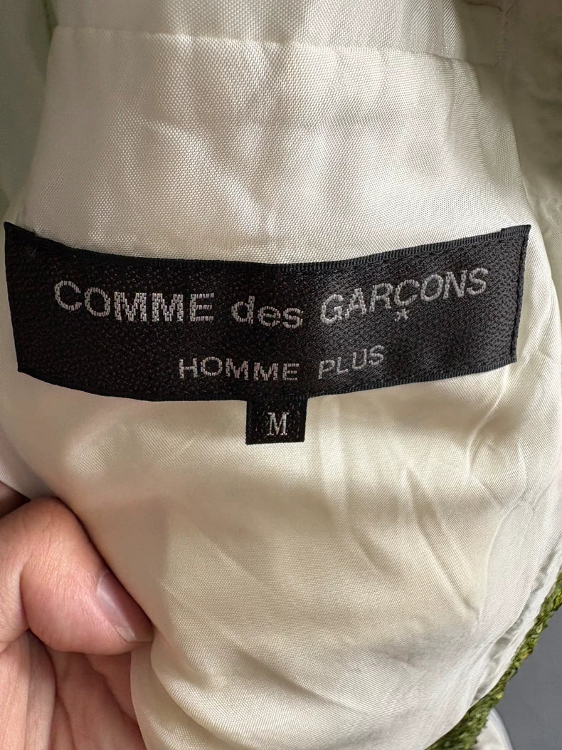 COMME DES GARCONS Green Sequin Blazer