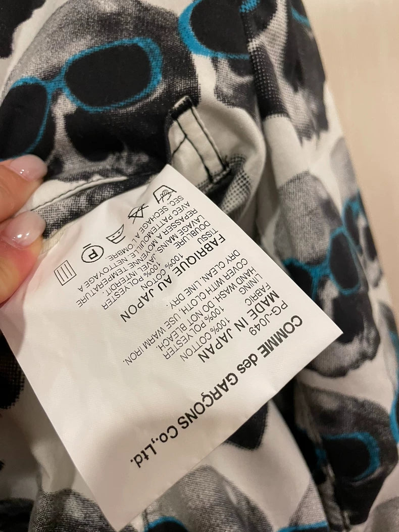 Comme des Garcons Skull Pattern Blazer