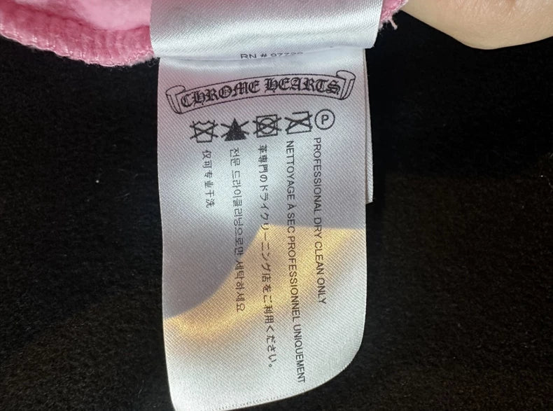 Beautiful Pink Chrome Hearts Sweatshirt