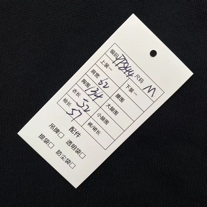 Loewe Cotton Chest Logo Short Hoodie