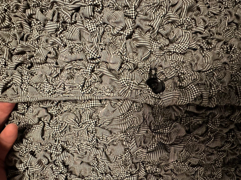 CDG Homme Plus Pleated Wool Coat