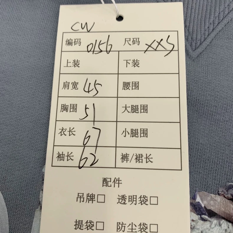 Dior x Daniel Arsham Blue Logo Sweatshirt