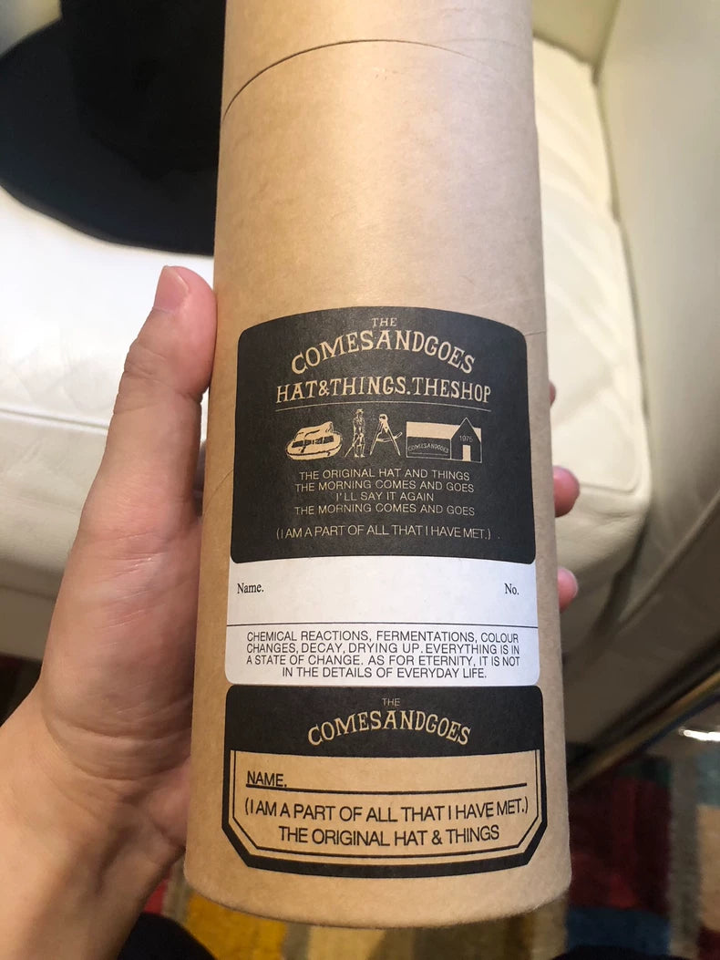 Black Felt Dress Hat for Men