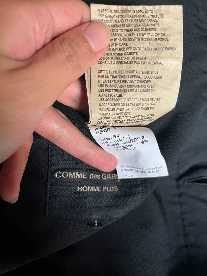 CDG Homme Plus Double-Layer Coat