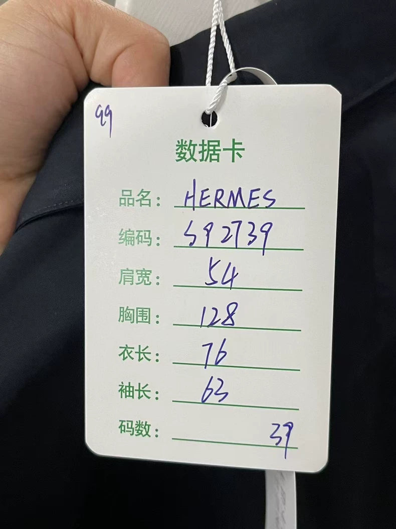 Hermes Multi-Pocket Long Sleeve Shirt