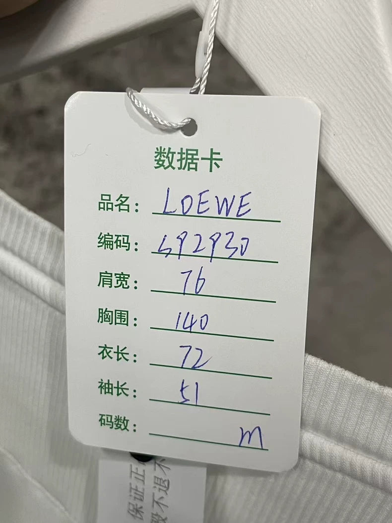 Loewe Long Sleeve Waffle Top