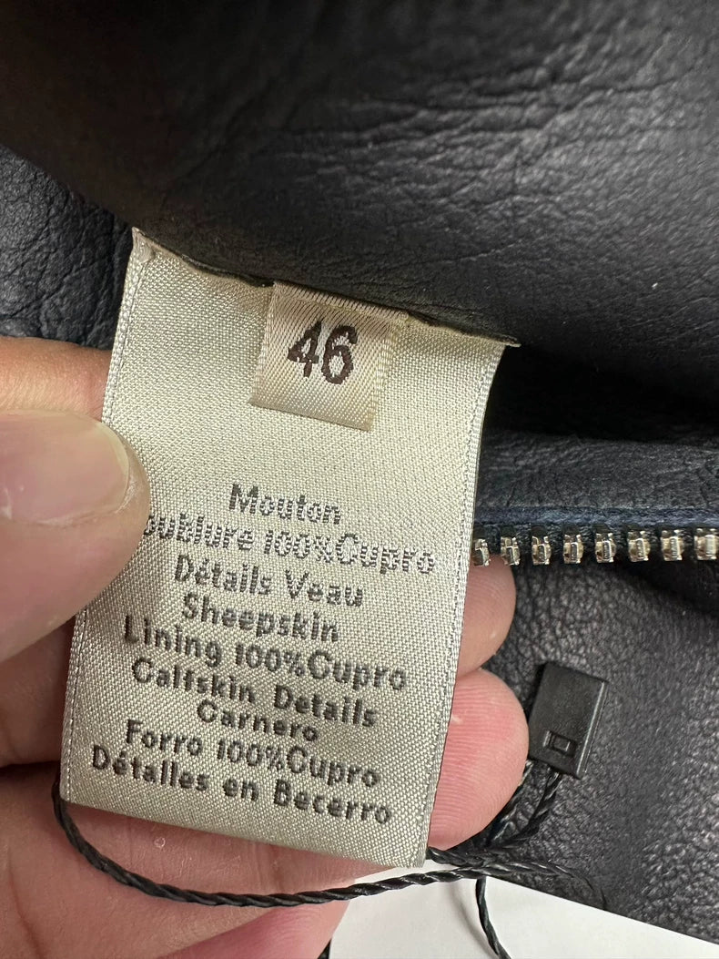 Hermes Shearling Parka Coat