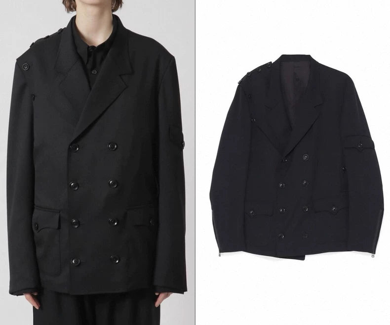 Yohji Yamamoto YS 23SS Deconstructed Blazer