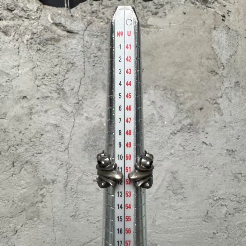 Chrome Hearts Open Cross Ring-yf