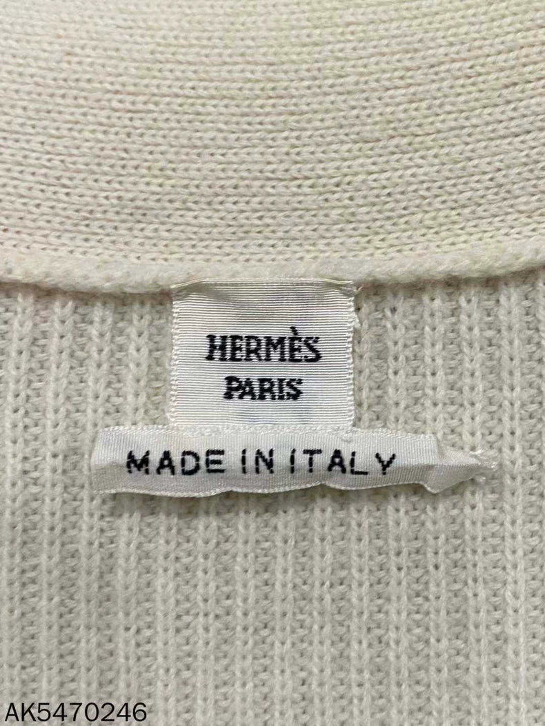 Long Knitted Cardigan by Hermes