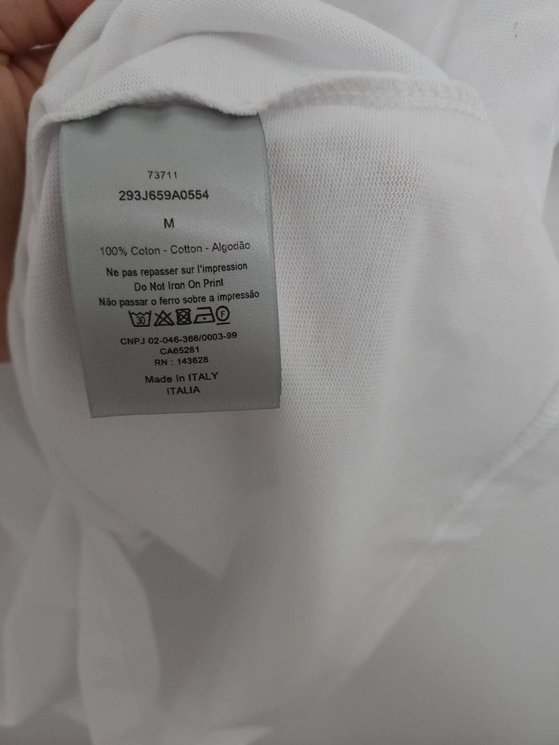 DIOR Embroidered Gradient Short Sleeve Shirt