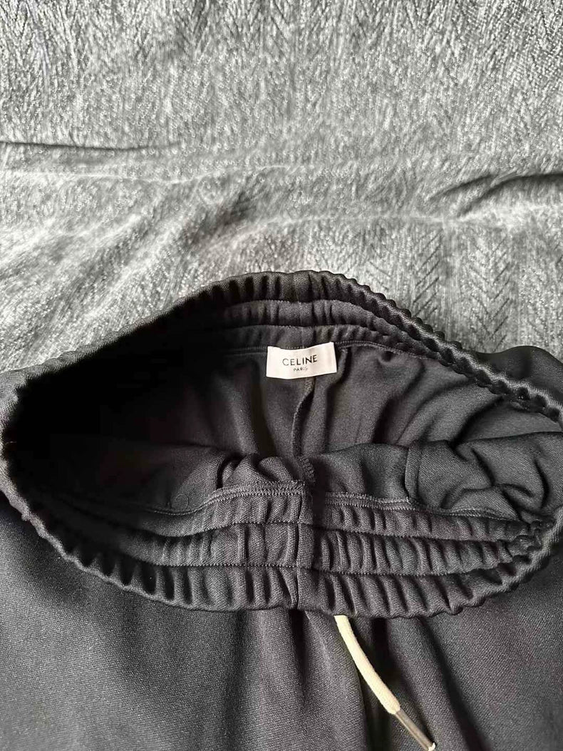 Celine Embroidered Logo Sweatpants