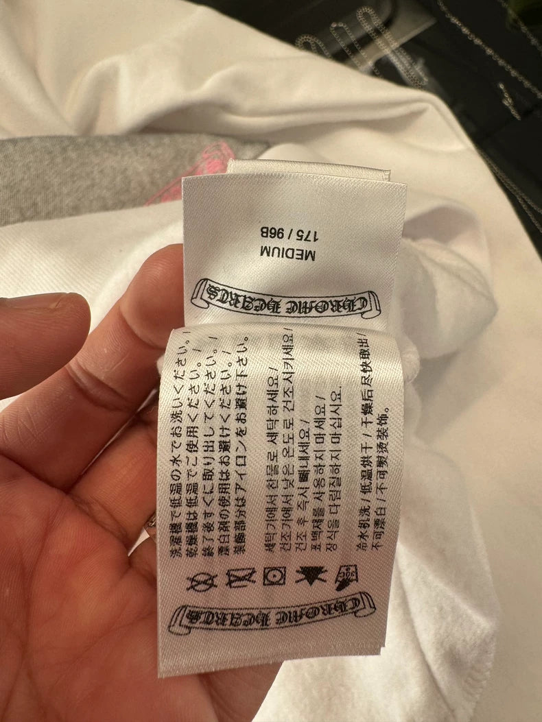 Chrome Hearts White Photo Print Hoodie-yf