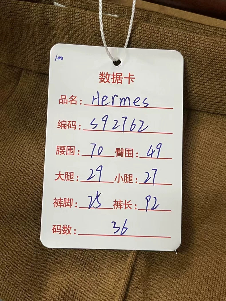 Hermes Long Pants Size 36