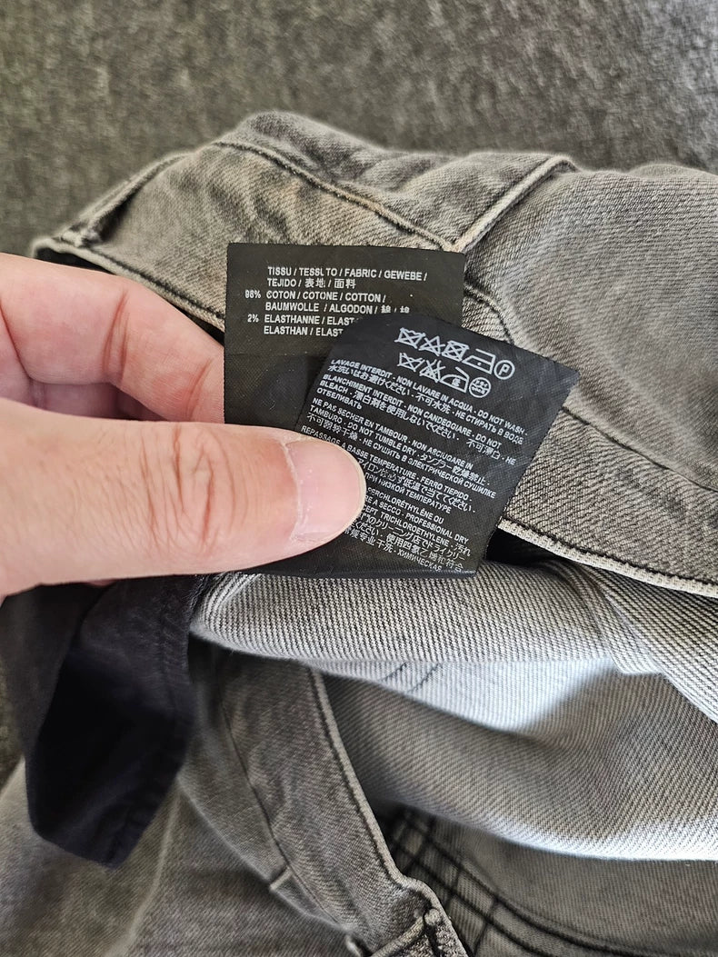 Saint Laurent Gray D02 Modified Jeans-yf